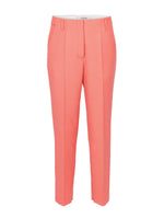 Dorothee Schumacher Refreshing Ambition Tailored Cigarette Pants Coral Pink
