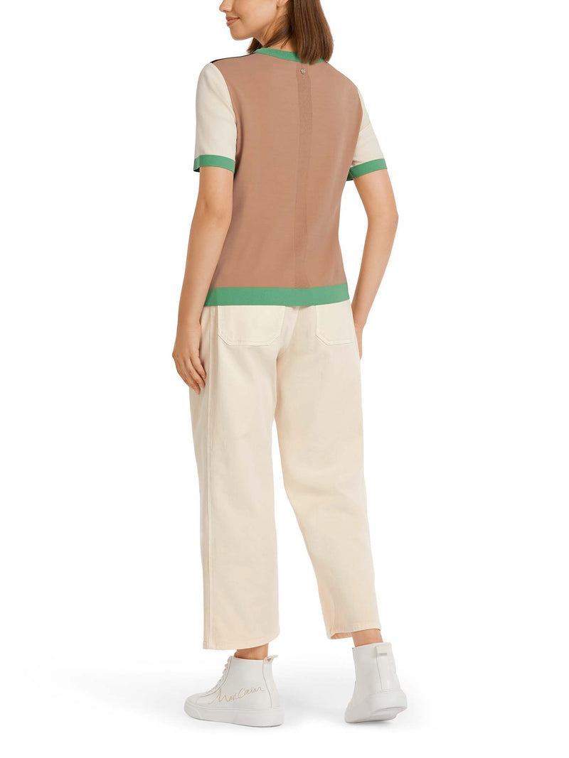 Marc Cain "Rethink Together" Colour-block Sweater