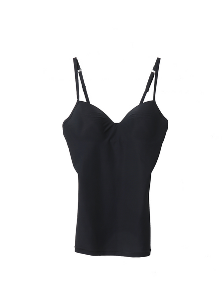 Buy FashionRack Women Black Solid Strapless Camisole 8214