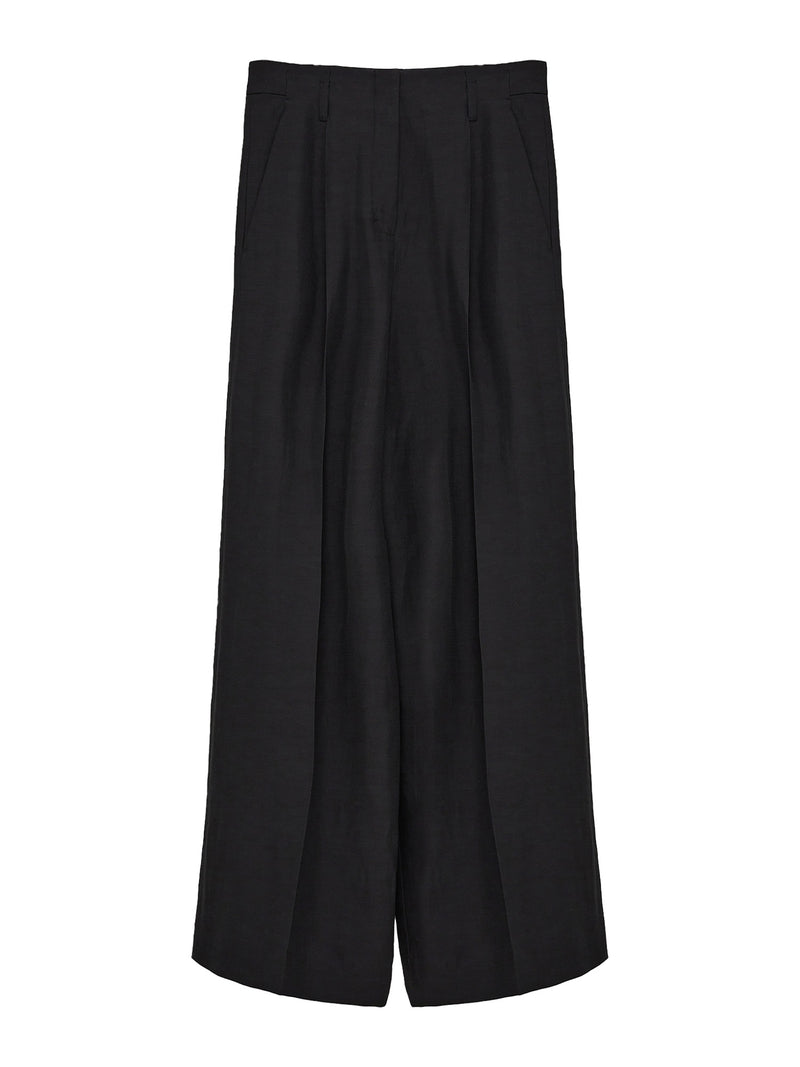 Dorothee Schumacher Summer Cruise Wide Pants Pure Black