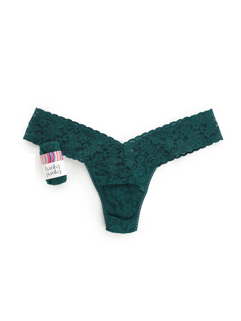 Hanky Panky Low Rise Thong Wrapped Ivy