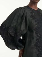 Dorothee Schumacher Delicate Transparencies Dress Black
