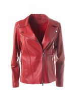 DESA Novaria Nappa Leather Moto Jacket