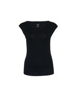 Marc Cain Essential Basic Top with Wide Neckline
