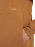 Max Mara Nicohols Jersey Sweater Dress Camel