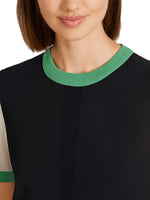 Marc Cain "Rethink Together" Colour-block Sweater Black
