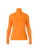 Marc Cain Plain Long-Sleeved Top Clear Orange
