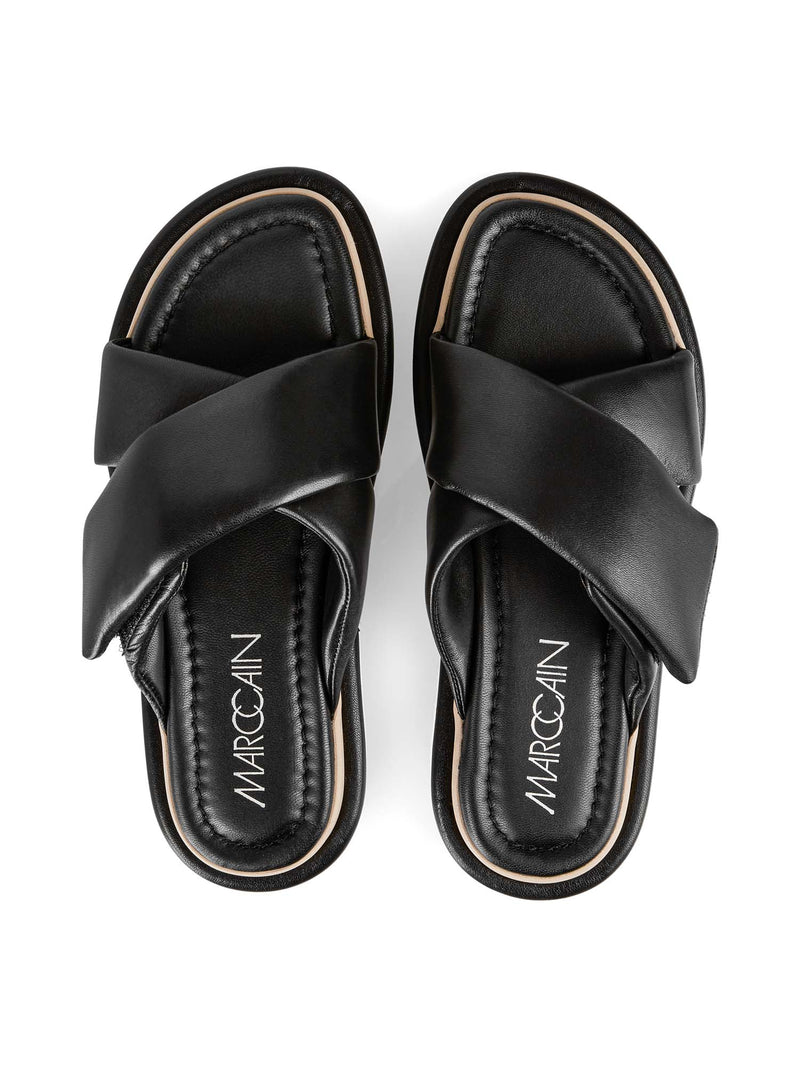 Marc Cain Sandals with Touch Fastening Black