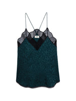 Zadig & Voltaire Christy Camisole Peacock