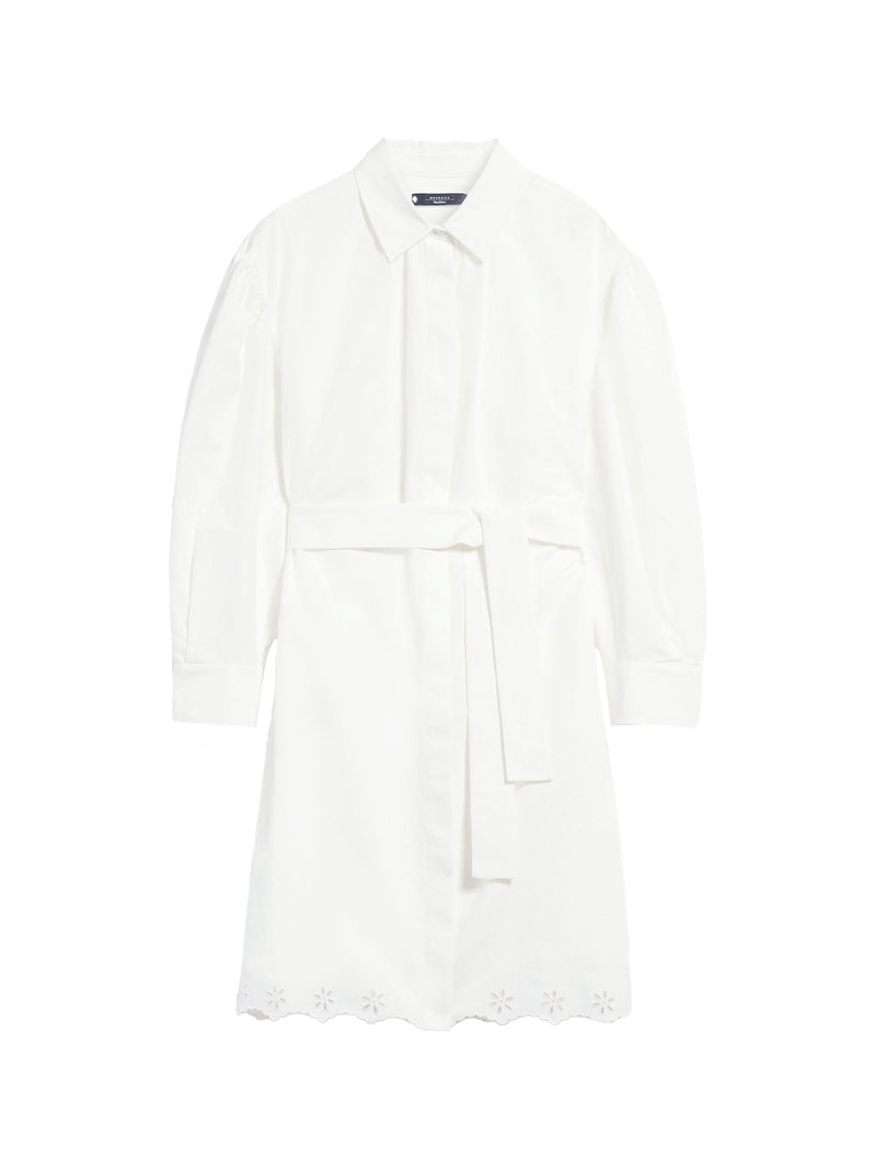 Max Mara Weekend Corinto Long Sleeve Dress White