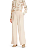 Marc Cain Elegant Wide Pants Creme