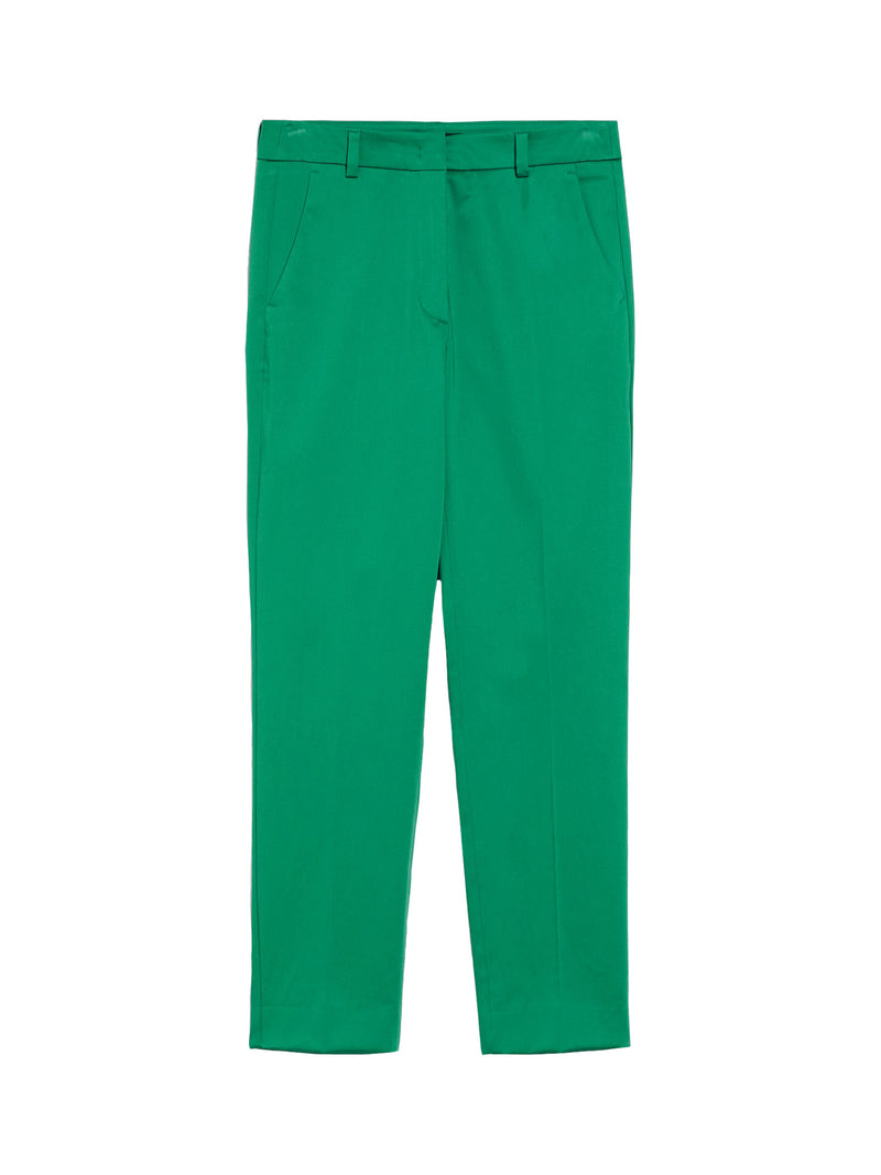 Max Mara Weekend Gineceo Cropped Trouser Green