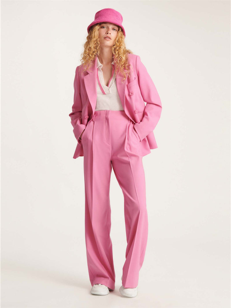 Dorothee Schumacher Striking Lightness Jacket Adored Pink