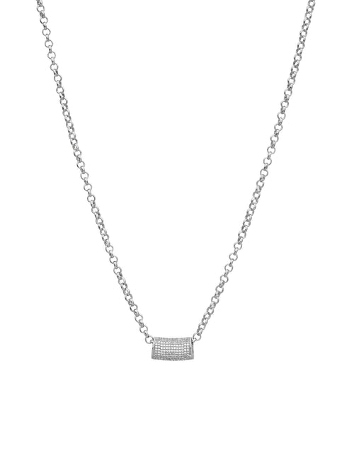 Dean Davidson Signature Pave Tube Necklace
