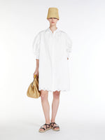 Max Mara Weekend Corinto Long Sleeve Dress White