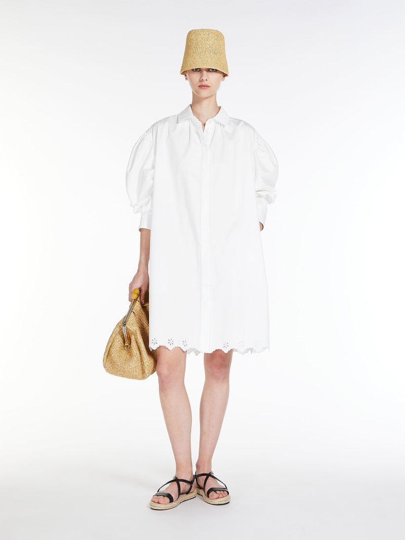 Max Mara Weekend Corinto Long Sleeve Dress White