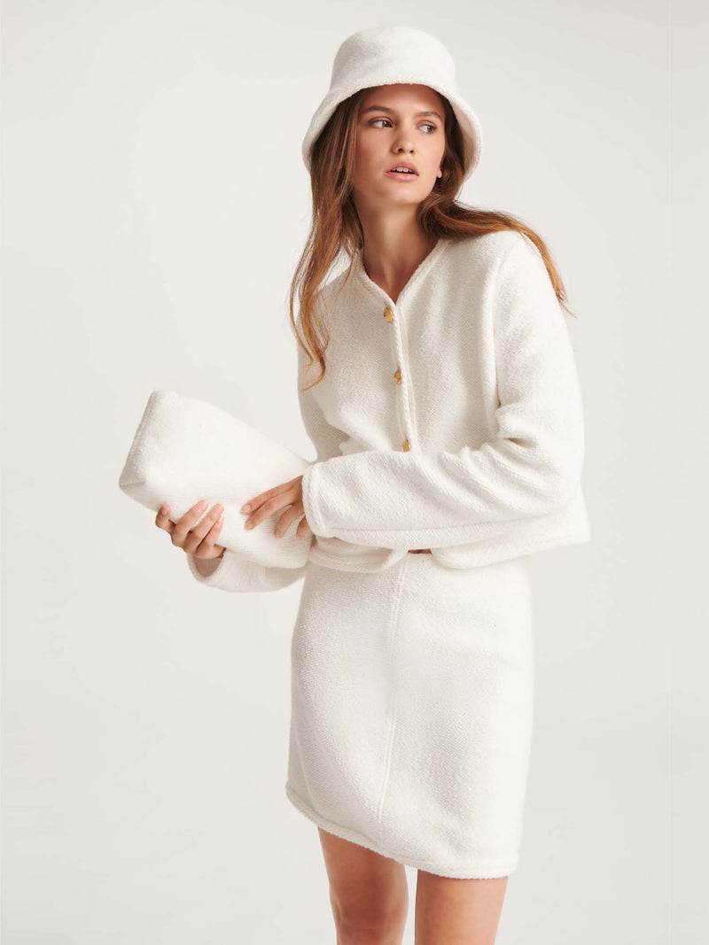 Dorothee Schumacher Cooling Towelling Skirt Off White
