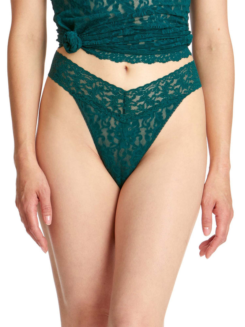 Green Lace Underwear, Lace Thongs & Panties
