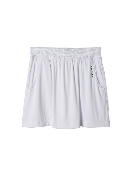 Koral Gemini Crepe Tennis Skort White