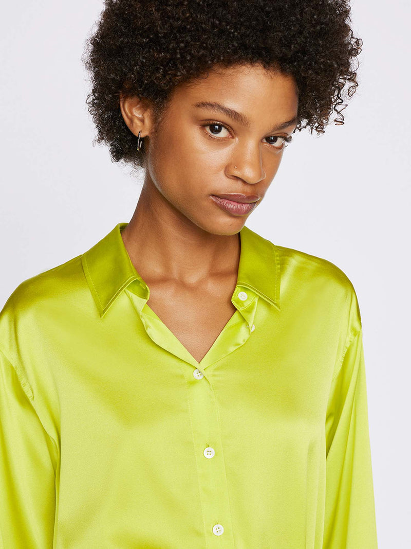 Frame The Standard Shirt Flash Lime 