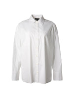 Repeat Classic Woven Blouse White