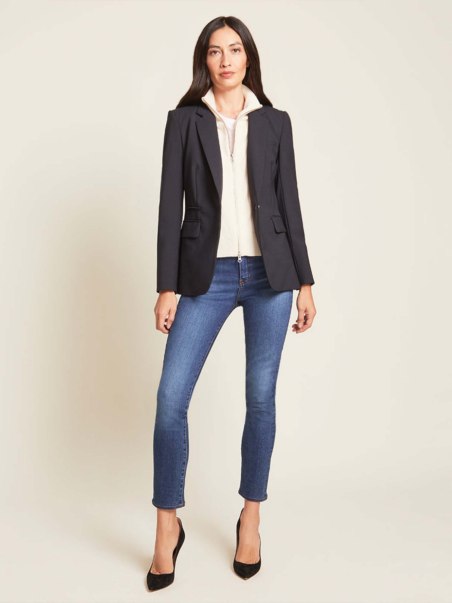 Veronica Beard Cashmere Uptown Dickey