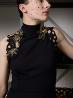 Marie Saint Pierre Witney Dress Black/Gold