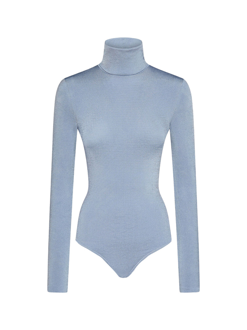Wolford Colorado String Bodysuit in Blue