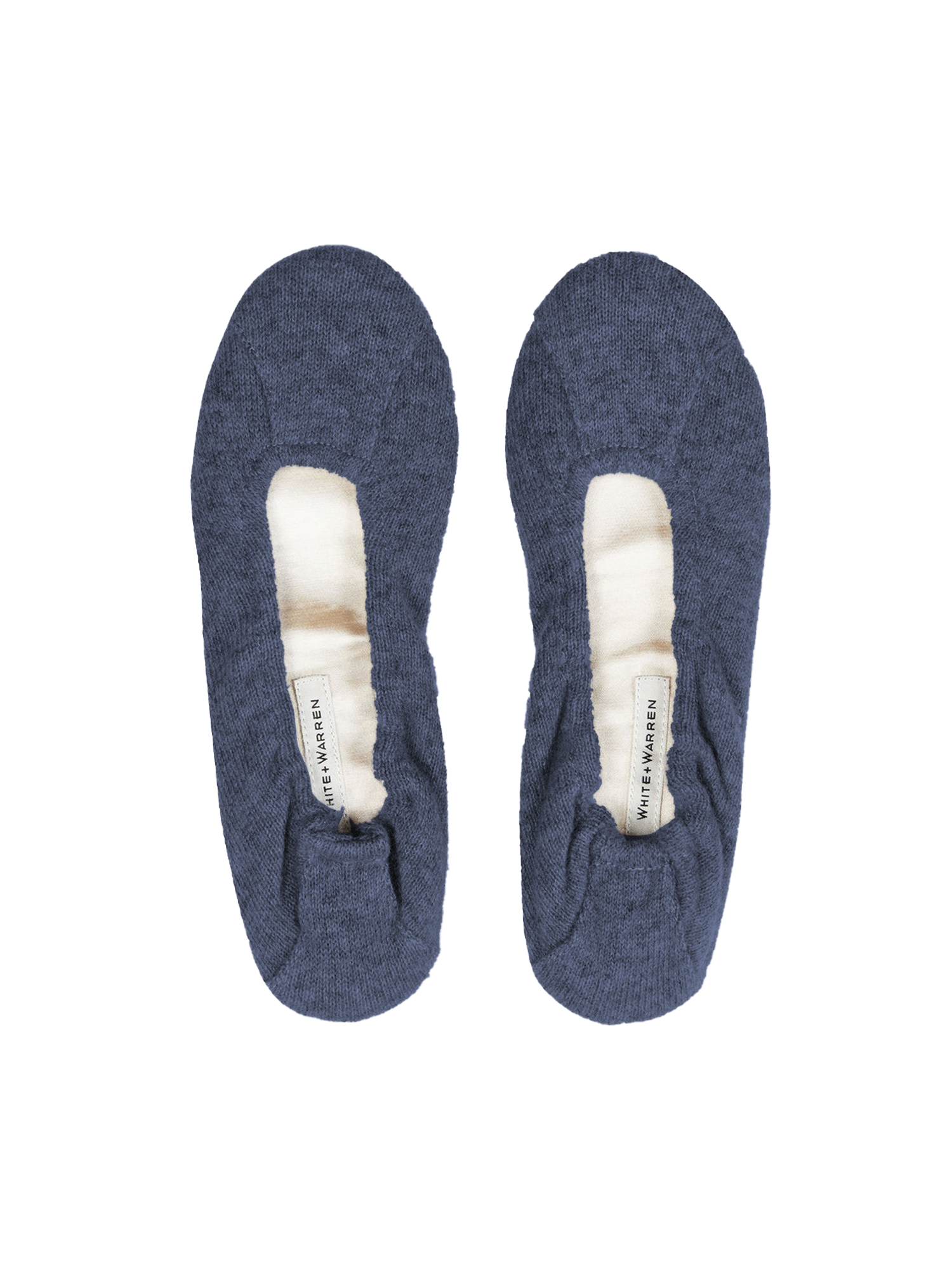 White Warren Cashmere Ballet Slipper