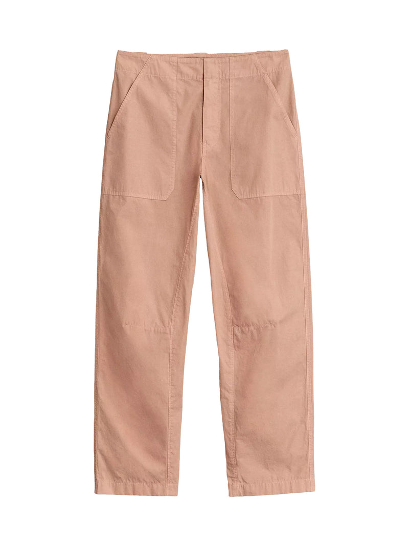 Rag & Bone Leyton Workwear Cotton Pant Pink