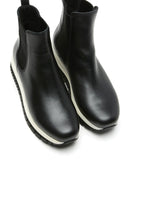 La Canadienne Nate Micro Fibre Lined Boot Black Leather