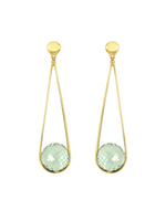 Dean Davidson Ipanema Earrings - Green Amethyst/Gold