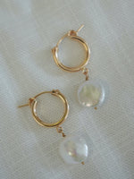 Nashelle Lucia Earrings Gold/Pearl
