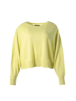 Repeat Organic Cashmere Knitted Round Neck Pullover Soda