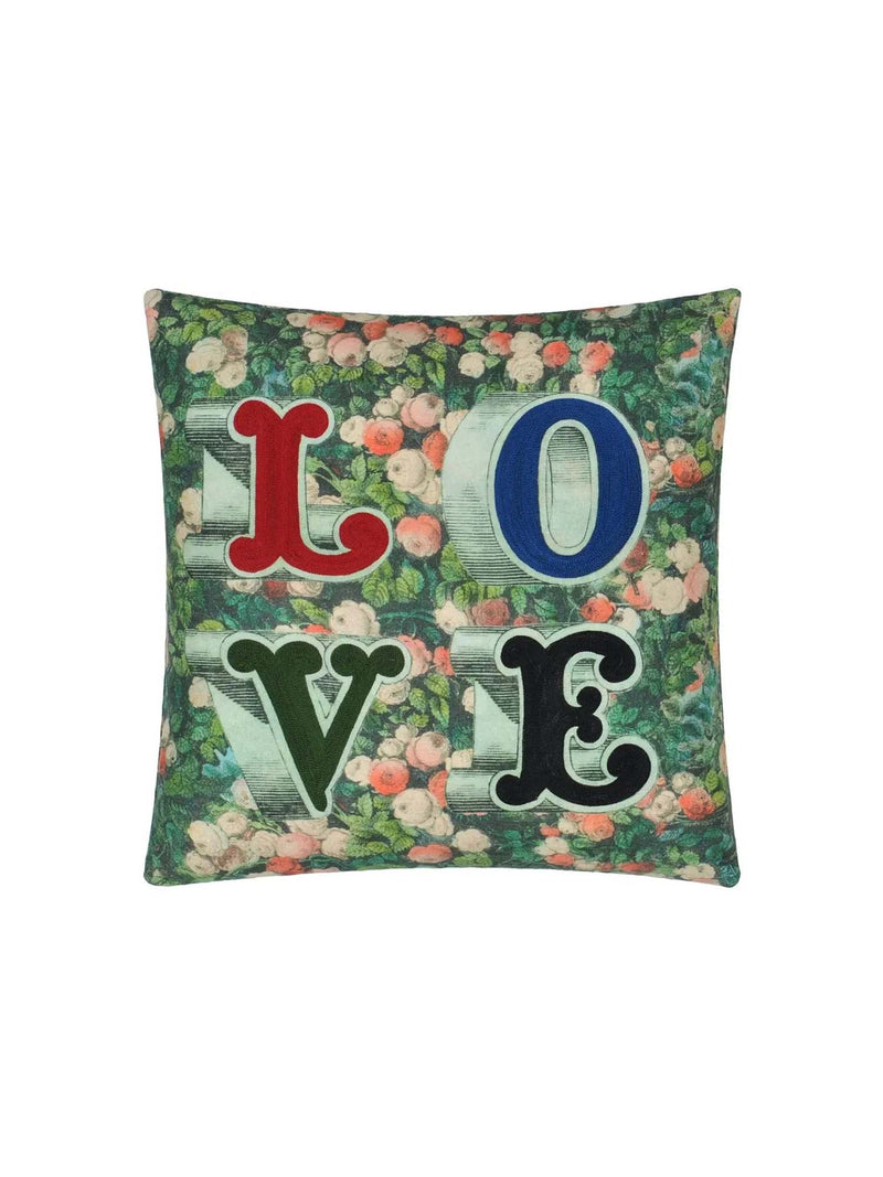 John Derian Love Forest Pillow 
