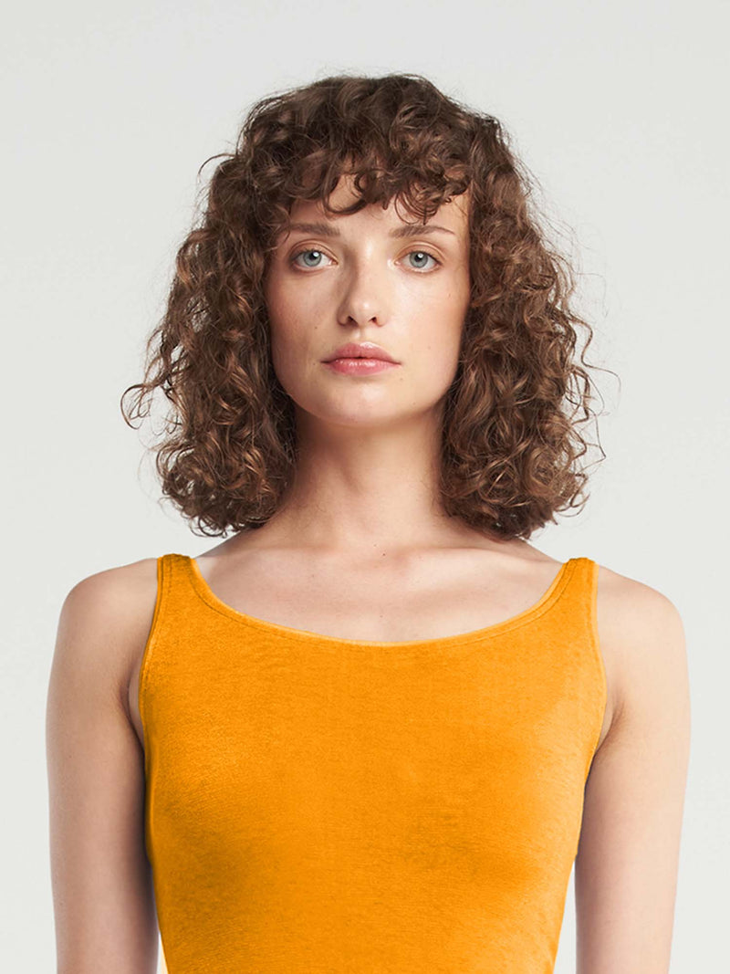 Wolford Jamaika Top Sleeveless Orange Sun