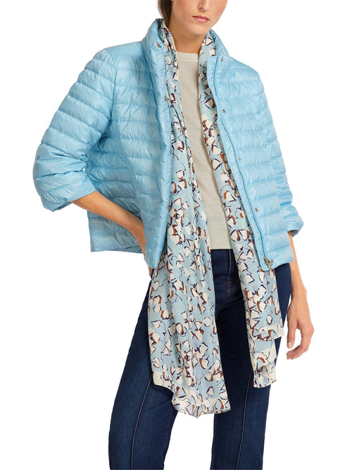 Marc Cain Quilted Jacket Atmospheric Blue