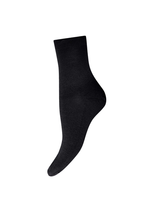 Wilford Cashmere Silk Socks Black