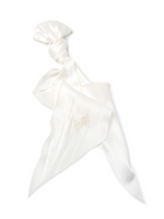Rockins Plain Super Skinny Embroidered Scarf