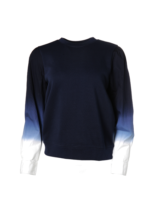Derek Lam 10 Crosby Mixed Milton Media Sweatshirt