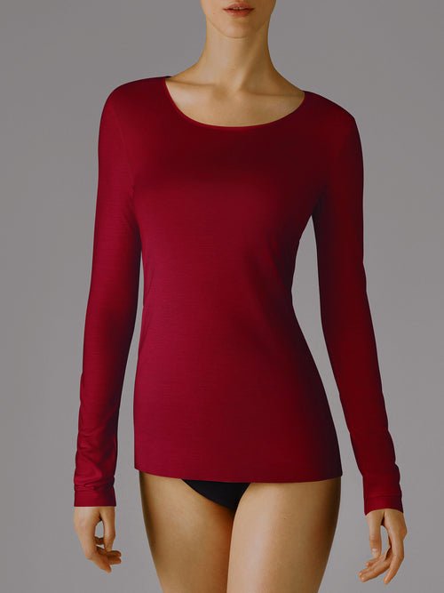 Wolford Pure Pullover Long Sleeve Top